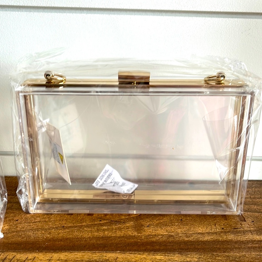 Clear Acrylic Handbags NEW